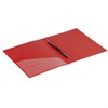 Папка с металлическим скоросшивателем и внутренним карманом BRAUBERG "Contract", красная, до 100 л., 0,7 мм, бизнес-класс, 221783 - фото 2612155