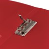 Папка с боковым металлическим прижимом и внутренним карманом BRAUBERG "Contract", красная, до 100 л., 0,7 мм, бизнес-класс, 221788 - фото 2612412