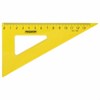 Набор чертежный средний ПИФАГОР (линейка 20 см, 2 треугольника, транспортир), прозрачный, неоновый, пакет, 210626 - фото 2612469