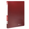 Папка с пластиковым скоросшивателем BRAUBERG "Office", красная, до 100 листов, 0,5 мм, 222643 - фото 2612519