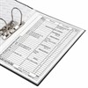 Папка-регистратор BRAUBERG с покрытием из ПВХ, 70 мм, черная (удвоенный срок службы), 220891 - фото 2612568