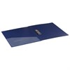 Папка с боковым металлическим прижимом и внутренним карманом BRAUBERG "Contract", синяя, до 100 л., 0,7 мм, бизнес-класс, 221787 - фото 2612589