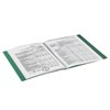 Папка 30 вкладышей BRAUBERG стандарт, зеленая, 0,6 мм, 221597 - фото 2612658