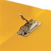 Папка с боковым металлическим прижимом и внутренним карманом BRAUBERG "Contract", желтая, до 100 л., 0,7 мм, бизнес-класс, 221790 - фото 2612712