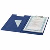 Папка-планшет BRAUBERG, А4 (340х240 мм), с прижимом и крышкой, картон/ПВХ, РОССИЯ, синяя, 221489 - фото 2612776