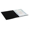 Папка с боковым металлическим прижимом BRAUBERG стандарт, черная, до 100 листов, 0,6 мм, 221630 - фото 2612850