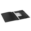 Папка на резинках BRAUBERG, стандарт, черная, до 300 листов, 0,5 мм, 221624 - фото 2612852