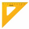 Набор чертежный средний ПИФАГОР (линейка 20 см, 2 треугольника, транспортир), прозрачный, неоновый, пакет, 210626 - фото 2612867