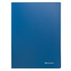 Папка 100 вкладышей BRAUBERG "Office", синяя, 0,8 мм, 222640 - фото 2612957