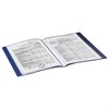 Папка 20 вкладышей BRAUBERG стандарт, синяя, 0,6 мм, 221595 - фото 2612976