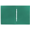 Папка с пластиковым скоросшивателем BRAUBERG "Office", зеленая, до 100 листов, 0,5 мм, 222642 - фото 2613224