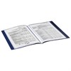Папка 20 вкладышей BRAUBERG "Contract", синяя, вкладыши-антиблик, 0,7 мм, бизнес-класс, 221772 - фото 2613292