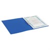 Папка с боковым металлическим прижимом BRAUBERG стандарт, синяя, до 100 листов, 0,6 мм, 221629 - фото 2613414