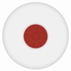 Ластик BRAUBERG "Universal", 30х30х8 мм, белый, круглый, красный пластиковый держатель, 222472 - фото 2613425