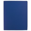 Папка с металлическим пружинным скоросшивателем BRAUBERG, картон/ПВХ, 35 мм, синяя, до 290 листов, 223187 - фото 2613495