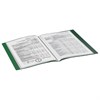 Папка 40 вкладышей BRAUBERG "Contract", зеленая, вкладыши-антиблик, 0,7 мм, бизнес-класс, 221779 - фото 2613766