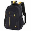 Рюкзак BRAUBERG TITANIUM универсальный, 3 отделения, черный, желтые вставки, 45х28х18 см, 224385 - фото 2614010