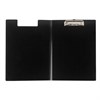Папка-планшет BRAUBERG "Contract", А4 (315х230 мм), с прижимом и крышкой, пластиковая, черная, сверхпрочная, 1,5 мм, 223489 - фото 2614019