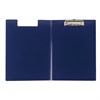 Папка-планшет BRAUBERG "Contract", А4 (315х230 мм), с прижимом и крышкой, пластиковая, синяя, сверхпрочная, 1,5 мм, 223488 - фото 2614029