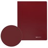 Папка с пластиковым скоросшивателем BRAUBERG "Office", красная, до 100 листов, 0,5 мм, 222643 - фото 2614296