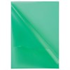 Папка-уголок BRAUBERG, зеленая, 0,10 мм, 223965 - фото 2614306