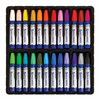 Восковые мелки утолщенные BRAUBERG, НАБОР 24 цвета, на масляной основе, яркие цвета, 222972 - фото 2614330