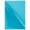 Папка-уголок BRAUBERG, синяя, 0,10 мм, 223964 - фото 2614437