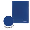 Папка 60 вкладышей BRAUBERG "Office", синяя, 0,6 мм, 222636 - фото 2614830