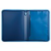 Папка на молнии пластиковая BRAUBERG "Contract", А4, 335х242 мм, внутренний карман, синяя, 225161 - фото 2615078
