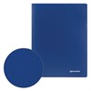 Папка 30 вкладышей BRAUBERG "Office", синяя, 0,5 мм, 222631 - фото 2615227
