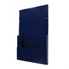 Папка-короб на резинках BRAUBERG, 30 мм, синяя, 0,7 мм, 224161 - фото 2615278
