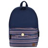 Рюкзак BRAUBERG SYDNEY универсальный, карман с пуговицей, синий, 40х28х12 см, 225352 - фото 2615335