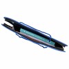 Папка на молнии пластиковая с ручками BRAUBERG, А4, 350х270х45 мм, фактура бисер, синяя, 225163 - фото 2615560