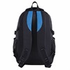 Рюкзак BRAUBERG TITANIUM универсальный, 3 отделения, черный, синие вставки, 45х28х18 см, 224734 - фото 2615596