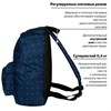 Рюкзак BRAUBERG СИТИ-ФОРМАТ универсальный, "Moon", темно-синий, 41х32х14 см, 224754 - фото 2615606