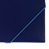 Папка-короб на резинках BRAUBERG, 30 мм, синяя, 0,7 мм, 224161 - фото 2615666