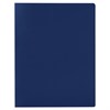 Папка 10 вкладышей STAFF, синяя, 0,5 мм, 225688 - фото 2615878