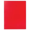 Папка 20 вкладышей STAFF, эконом, красная, 0,5 мм, 225694 - фото 2616048