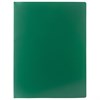 Папка на 2 кольцах STAFF, 21 мм, зеленая, до 170 листов, 0,5 мм, 225719 - фото 2616297