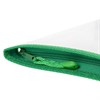 Папка на молнии пластиковая BRAUBERG "Диагональ", А4, 325х230 мм, прозрачная, молния ассорти, 224052 - фото 2616384