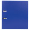 Папка-регистратор, покрытие пластик, 75 мм, ПРОЧНАЯ, с уголком, BRAUBERG, синяя, 226596 - фото 2616574