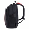 Рюкзак BRAUBERG TITANIUM универсальный, 3 отделения, черный, красные вставки, 45х28х18 см, 226376 - фото 2616853