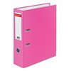 Папка-регистратор BRAUBERG с покрытием из ПВХ, 80 мм, с уголком, розовая (удвоенный срок службы), 227195 - фото 2617051