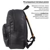 Рюкзак BRAUBERG CELEBRITY универсальный, с отделением для ноутбука, экокожа, черный, 42х30х15 см, 227084 - фото 2617083