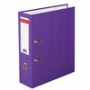 Папка-регистратор BRAUBERG с покрытием из ПВХ, 80 мм, с уголком, фиолетовая (удвоенный срок службы), 227200 - фото 2617093