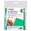 Клеёнка настольная ПИФАГОР для уроков труда, ПВХ, зеленая, 69х40 см, 227057 - фото 2617149