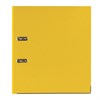 Папка-регистратор BRAUBERG с покрытием из ПВХ, 80 мм, с уголком, желтая (удвоенный срок службы), 227194 - фото 2617496