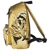 Рюкзак BRAUBERG GLOSSY универсальный, блестящий, светло-золотой, 41х32х14 см, 227094 - фото 2617594