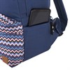 Рюкзак BRAUBERG SYDNEY универсальный, карман с пуговицей, синий, 40х28х12 см, 225352 - фото 2618095
