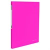 Папка с металлическим скоросшивателем и внутренним карманом BRAUBERG "Neon", 16 мм, розовая, до 100 листов, 0,7 мм, 227466 - фото 2618190